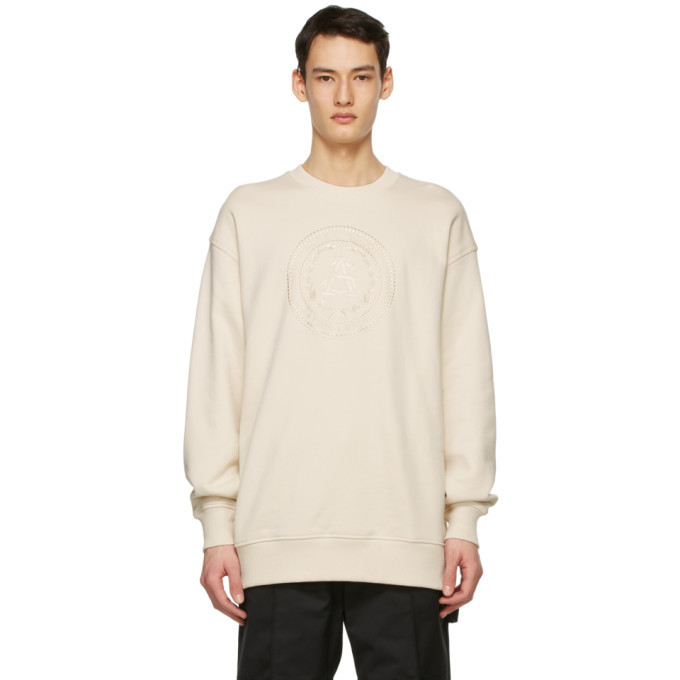 acne studios embroidered sweatshirt