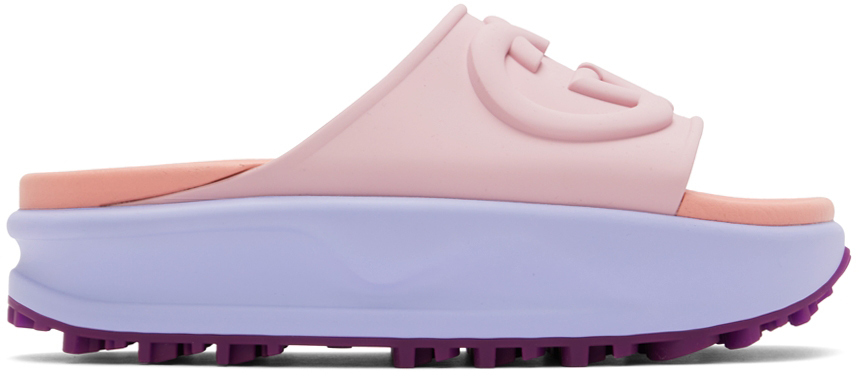 gucci crocs lilac