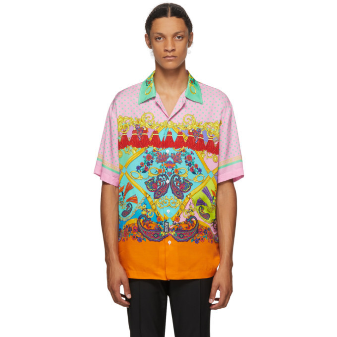 versace short sleeve shirt