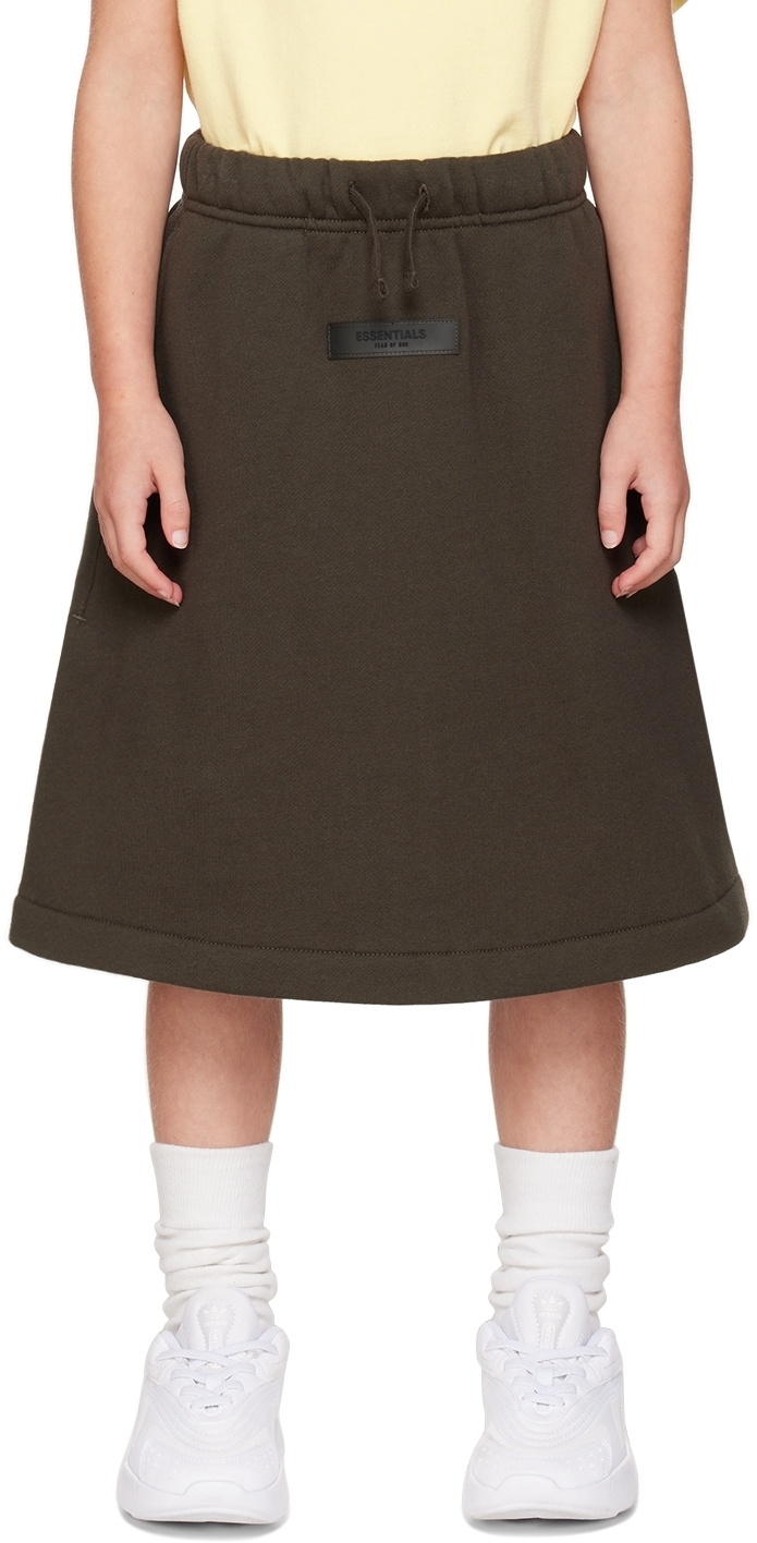Photo: Essentials Kids Gray Fleece Skirt