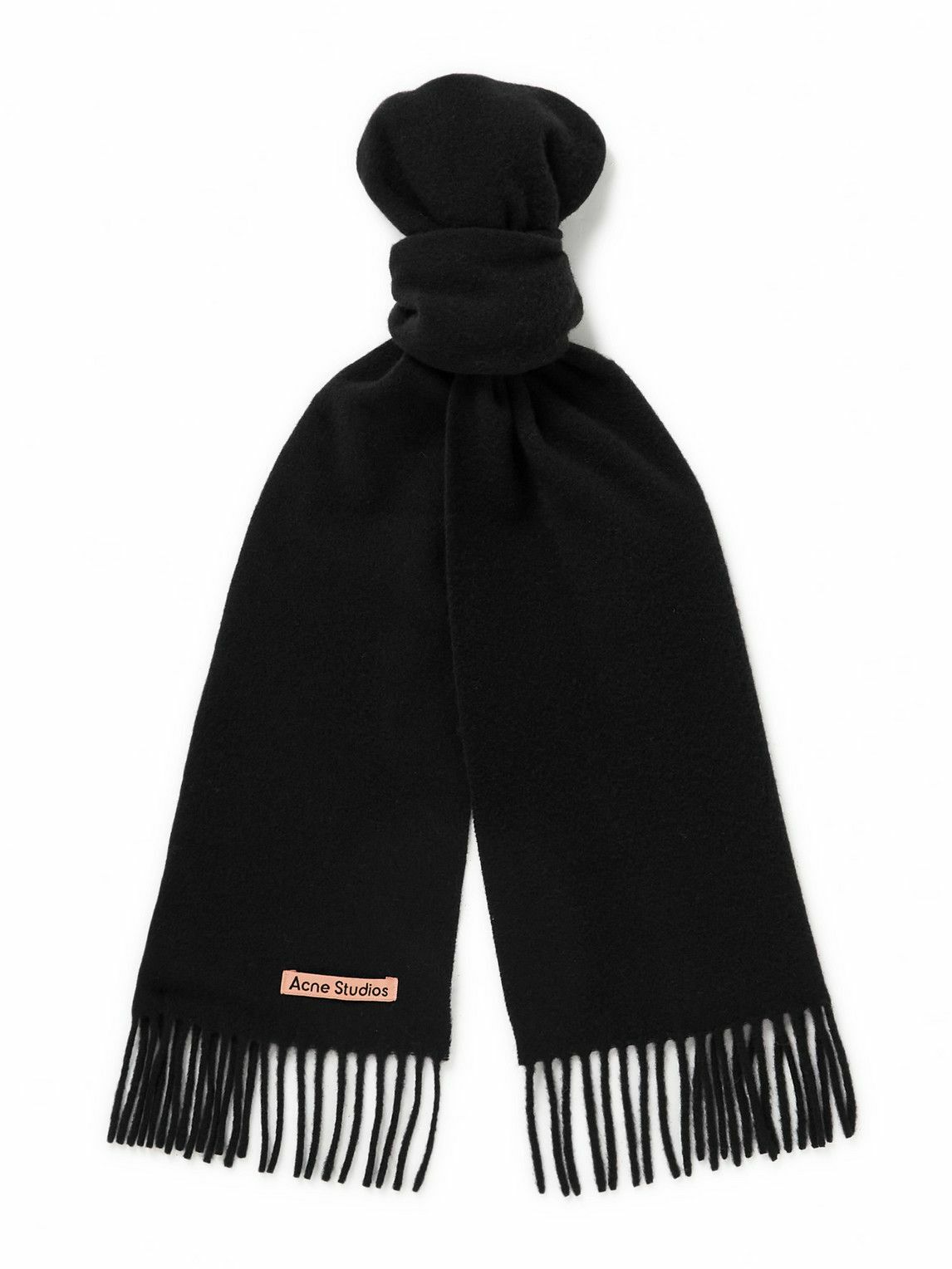 Acne Studios Canada Skinny Wool Scarf Acne Studios
