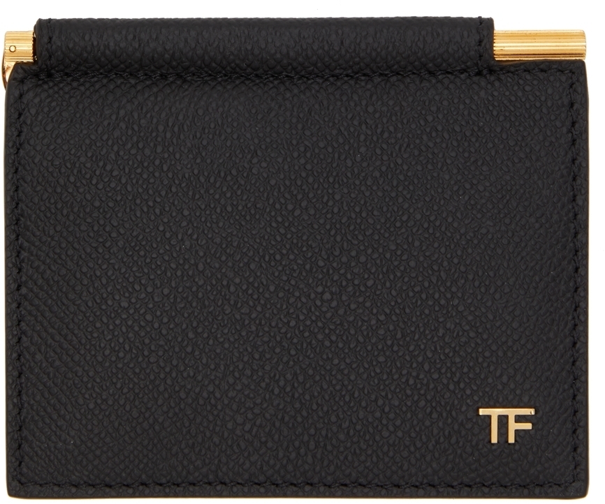 TOM FORD Black Folding Clip Card Holder TOM FORD