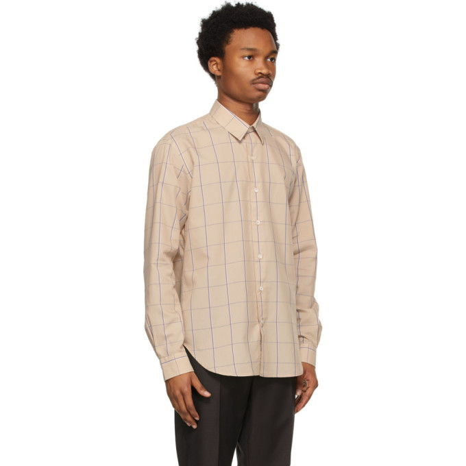 Sunflower Beige Check Dan Shirt Sunflower