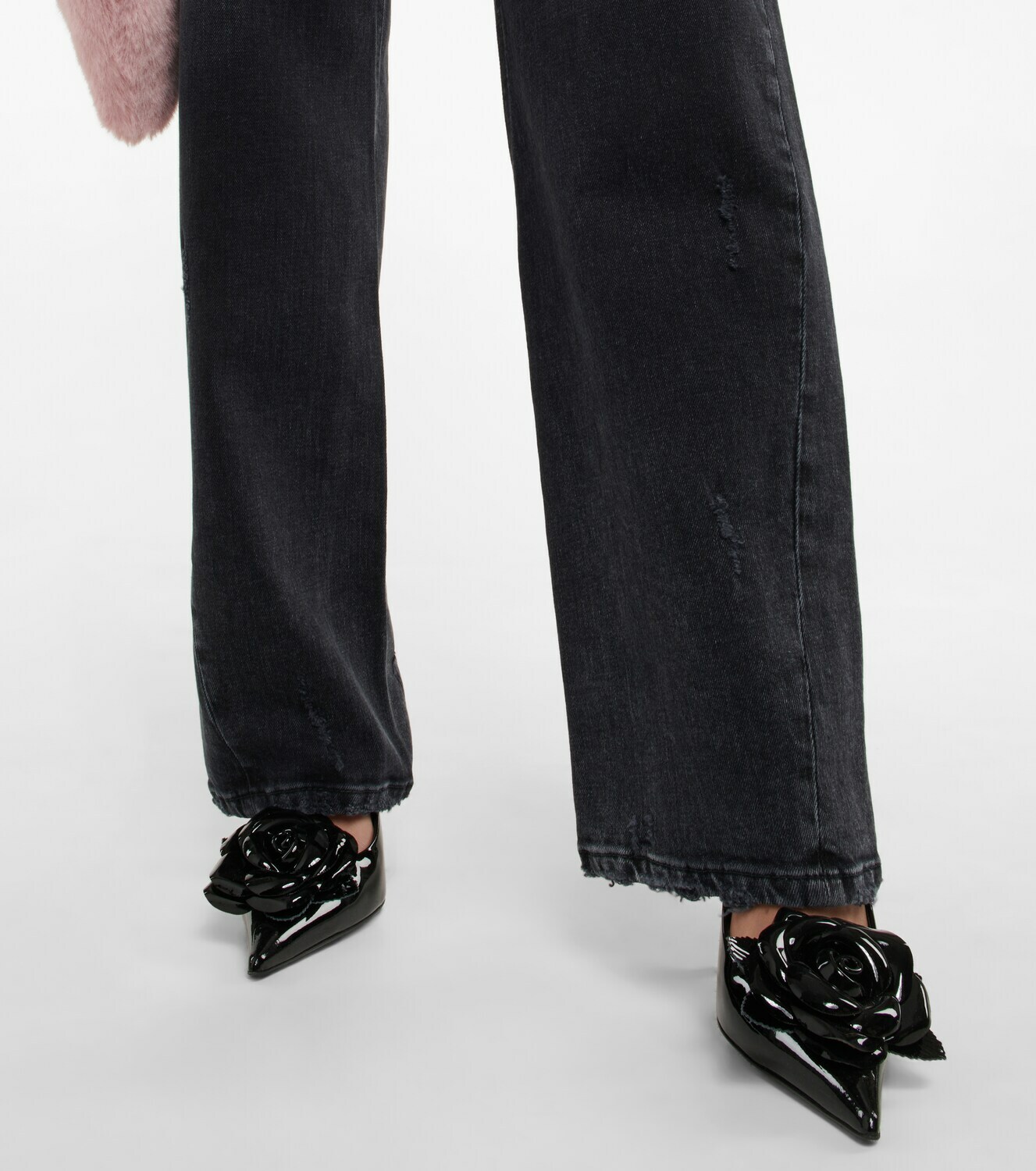 Blumarine Highrise straight jeans Blumarine