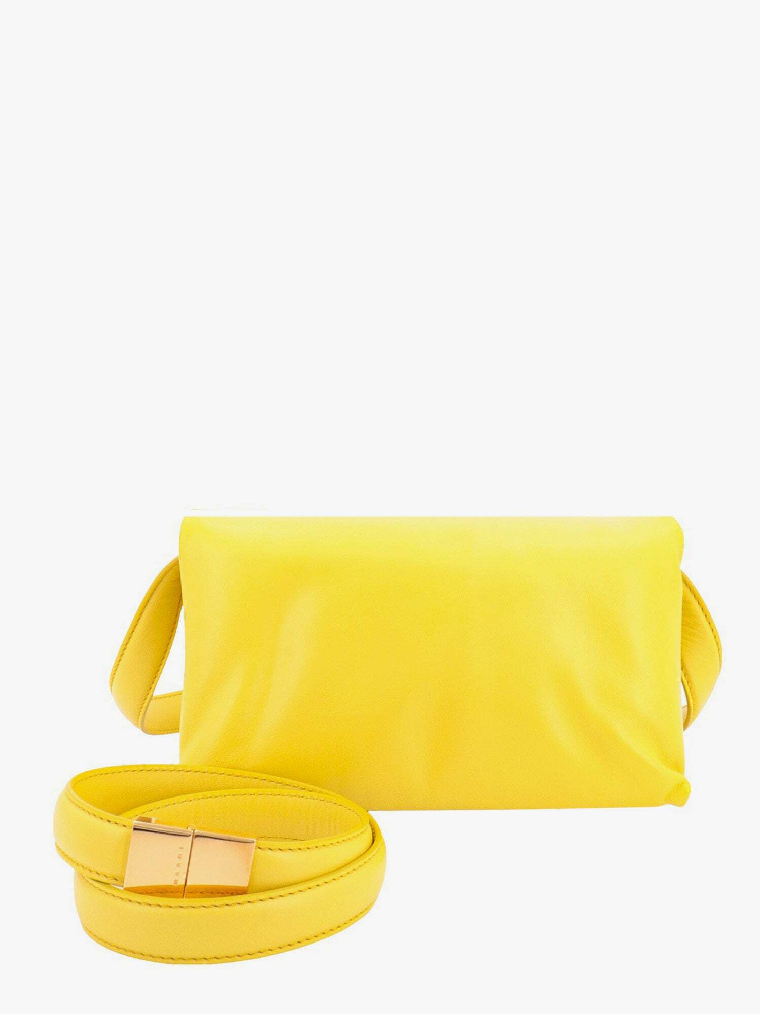Marni Shoulder Bag Yellow Womens Marni