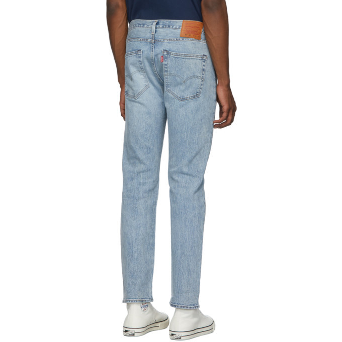 Levis Blue 501 Slim Taper Jeans Levis
