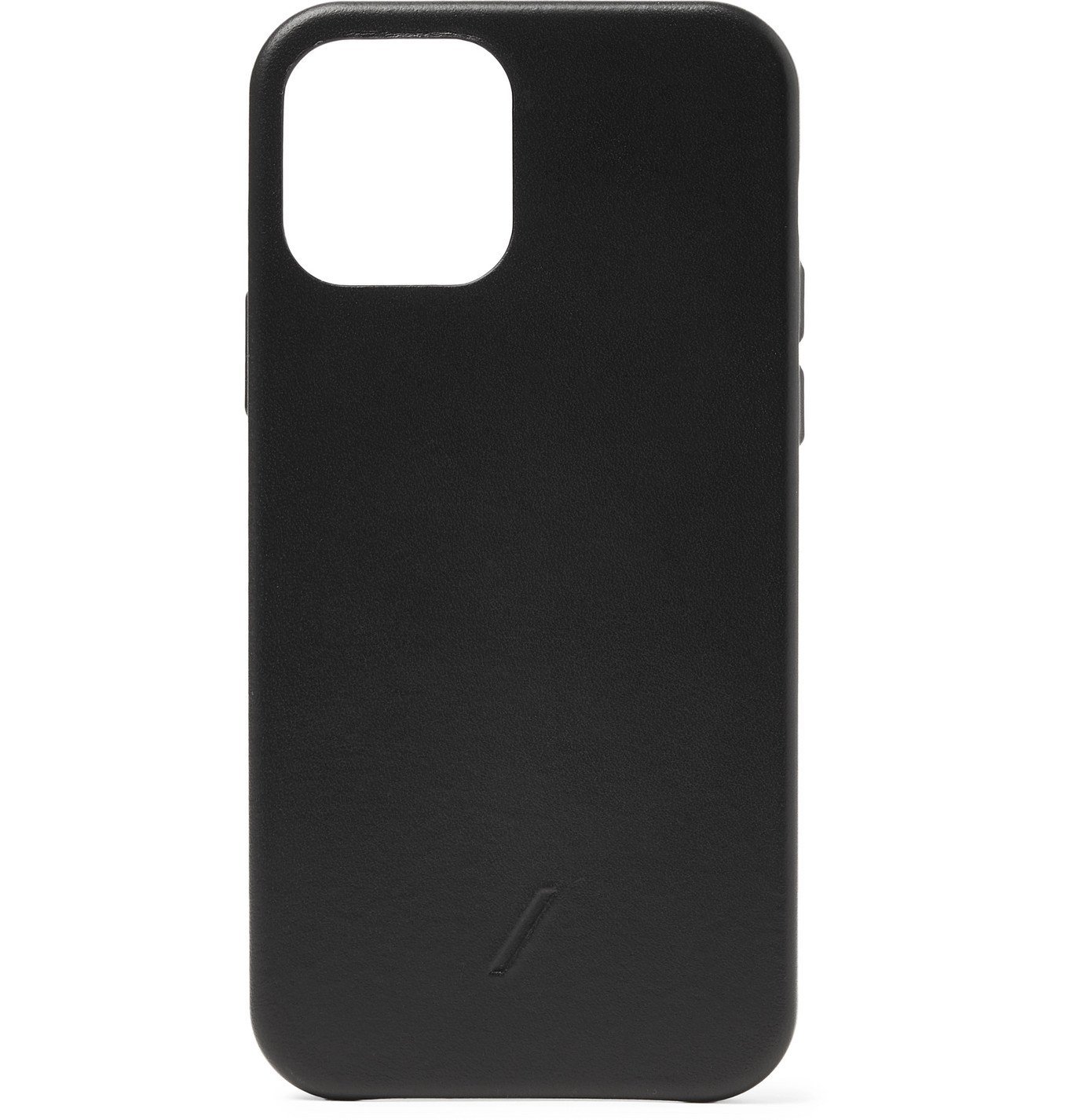 NATIVE UNION Clic Classic Leather iPhone 12 Case Black Native Union