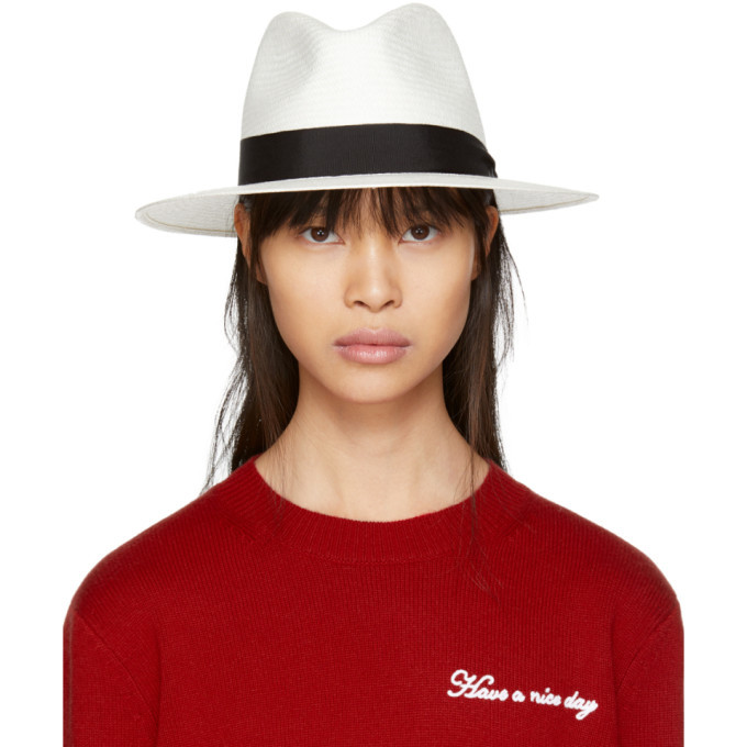 rag and bone white panama hat