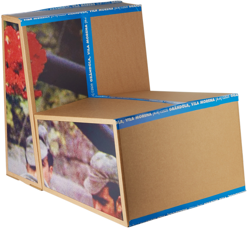 AlaskaAlaska c/o Virgil Abloh™ Brown Limited Edition Grandolada Chair