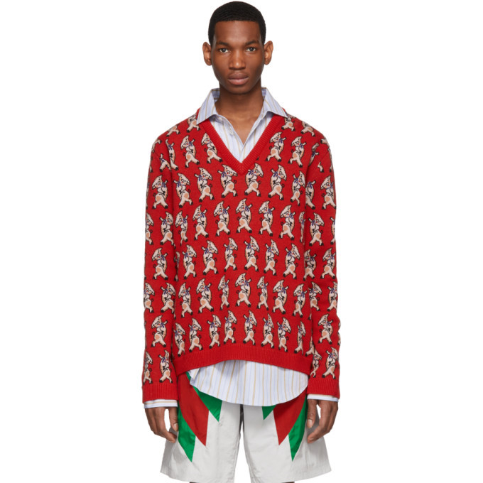 gucci pig sweater