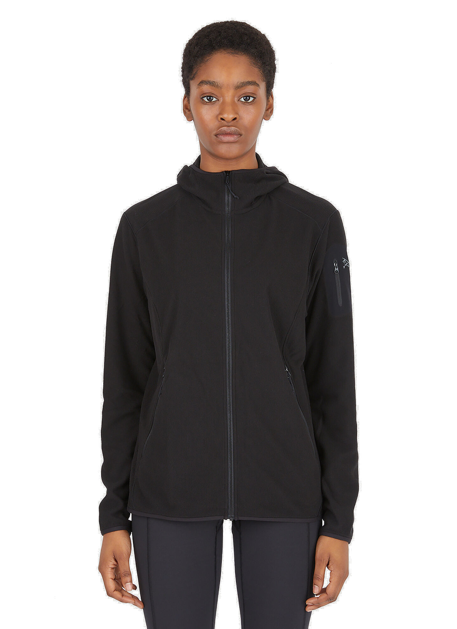 Delta LT Hooded Sweatshirt in Black Arc'teryx