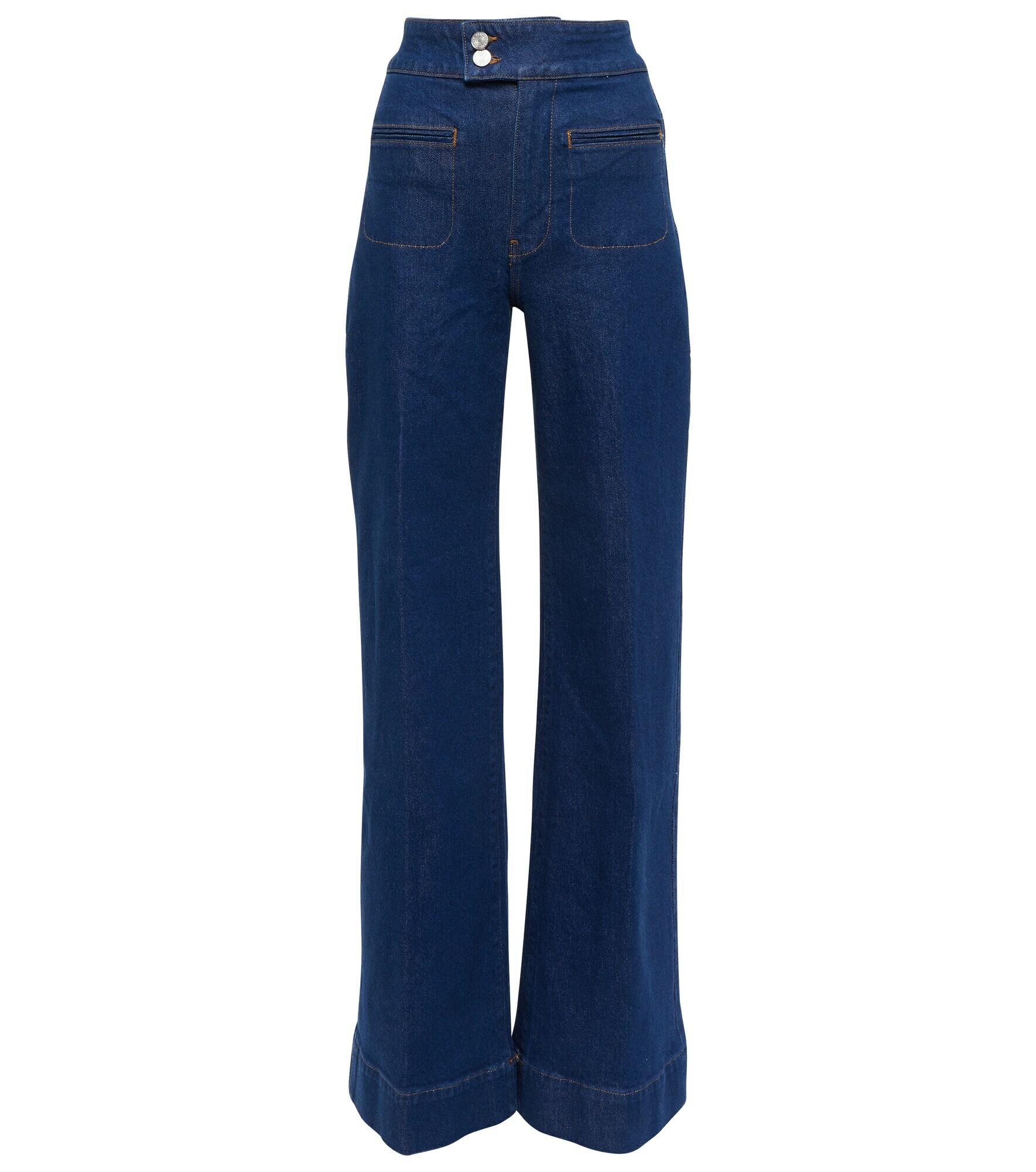 Frame - Le Hardy high-rise wide-leg jeans Frame Denim