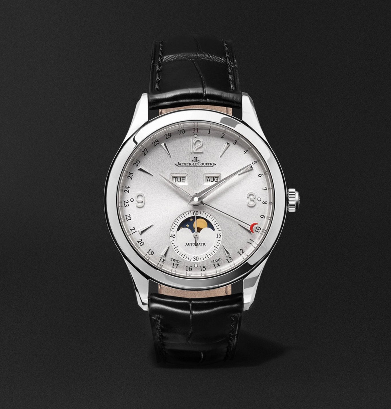 JaegerLeCoultre Master Calendar Automatic Stainless Steel and
