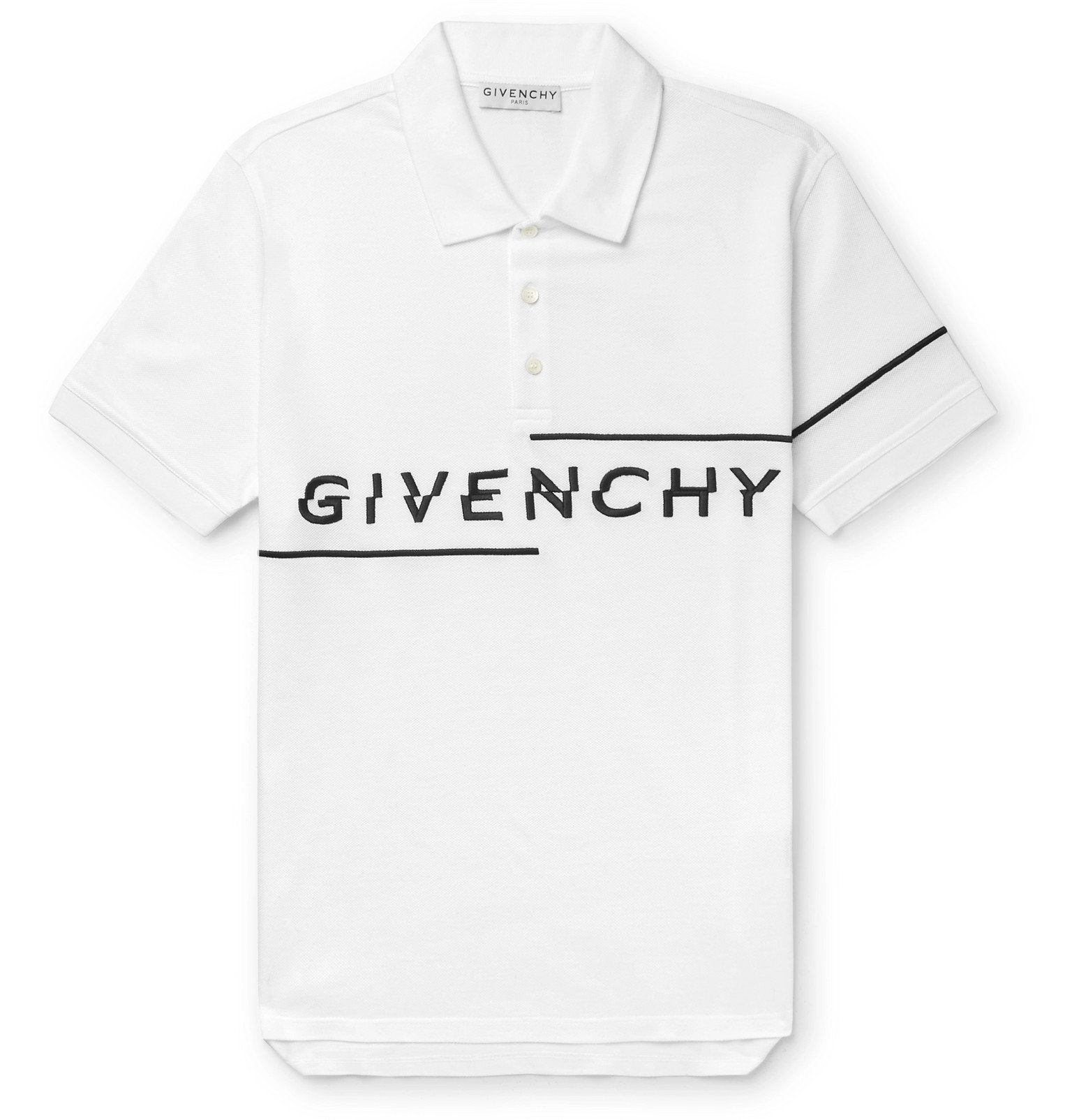 givenchy logo polo shirt