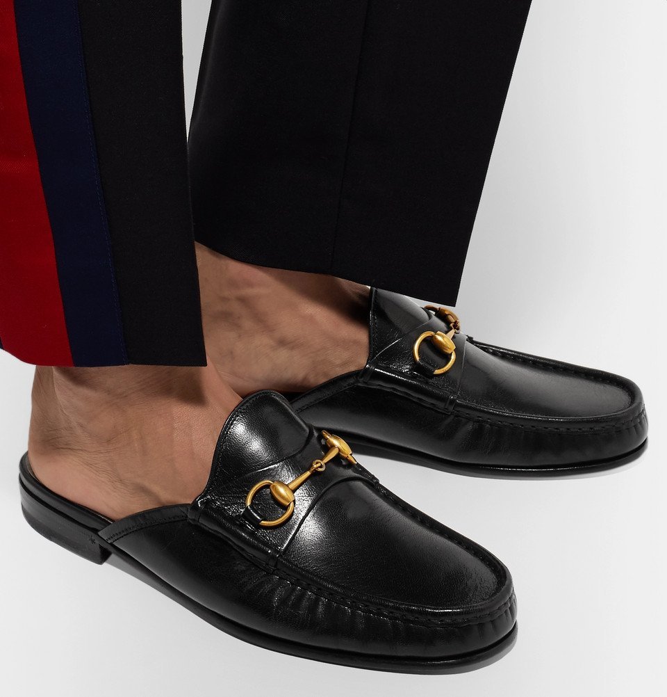 backless loafers gucci