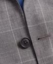 Brooks Brothers Men's Regent-Fit Windowpane Wool Suit Jacket | Grey