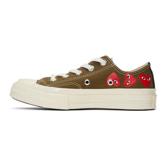 Comme des garcons converse multiple hearts Clearance