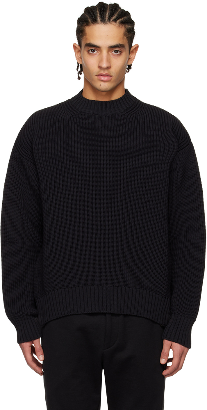 sacai Black Vented Sweater Sacai