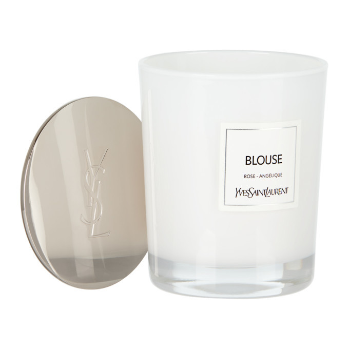 ysl blouse candle