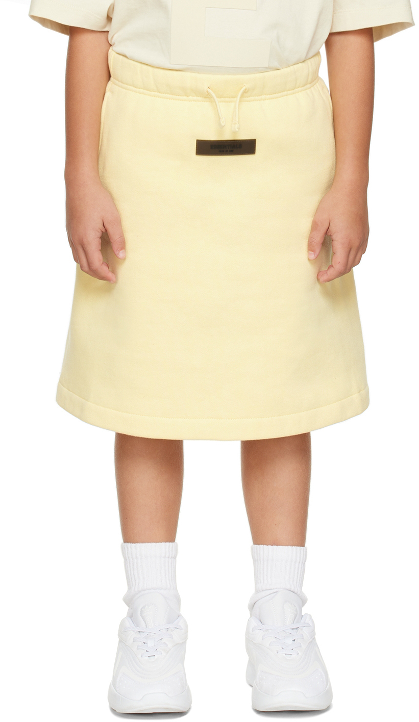 Essentials Kids Yellow Fleece Skirt Essentials