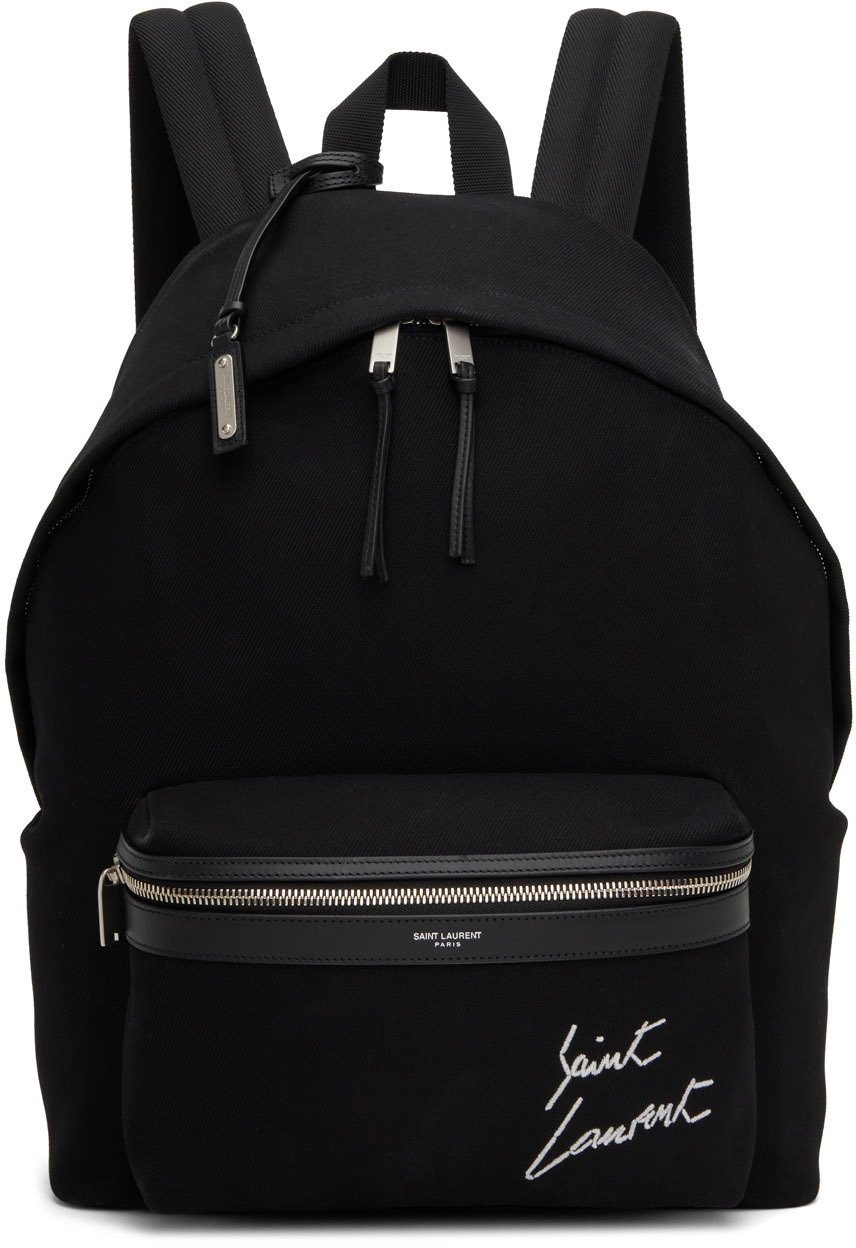 Saint Laurent Suede Backpack Saint Laurent