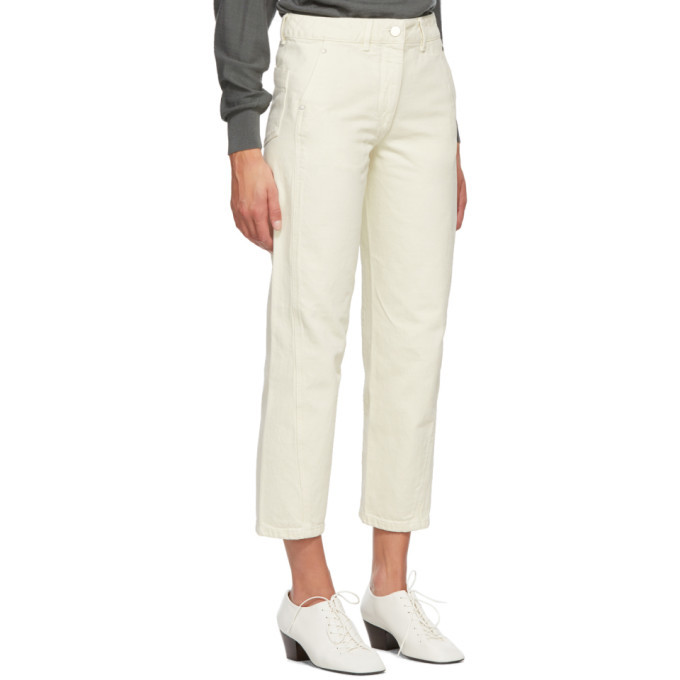 Lemaire Off-White Twisted Jeans Lemaire