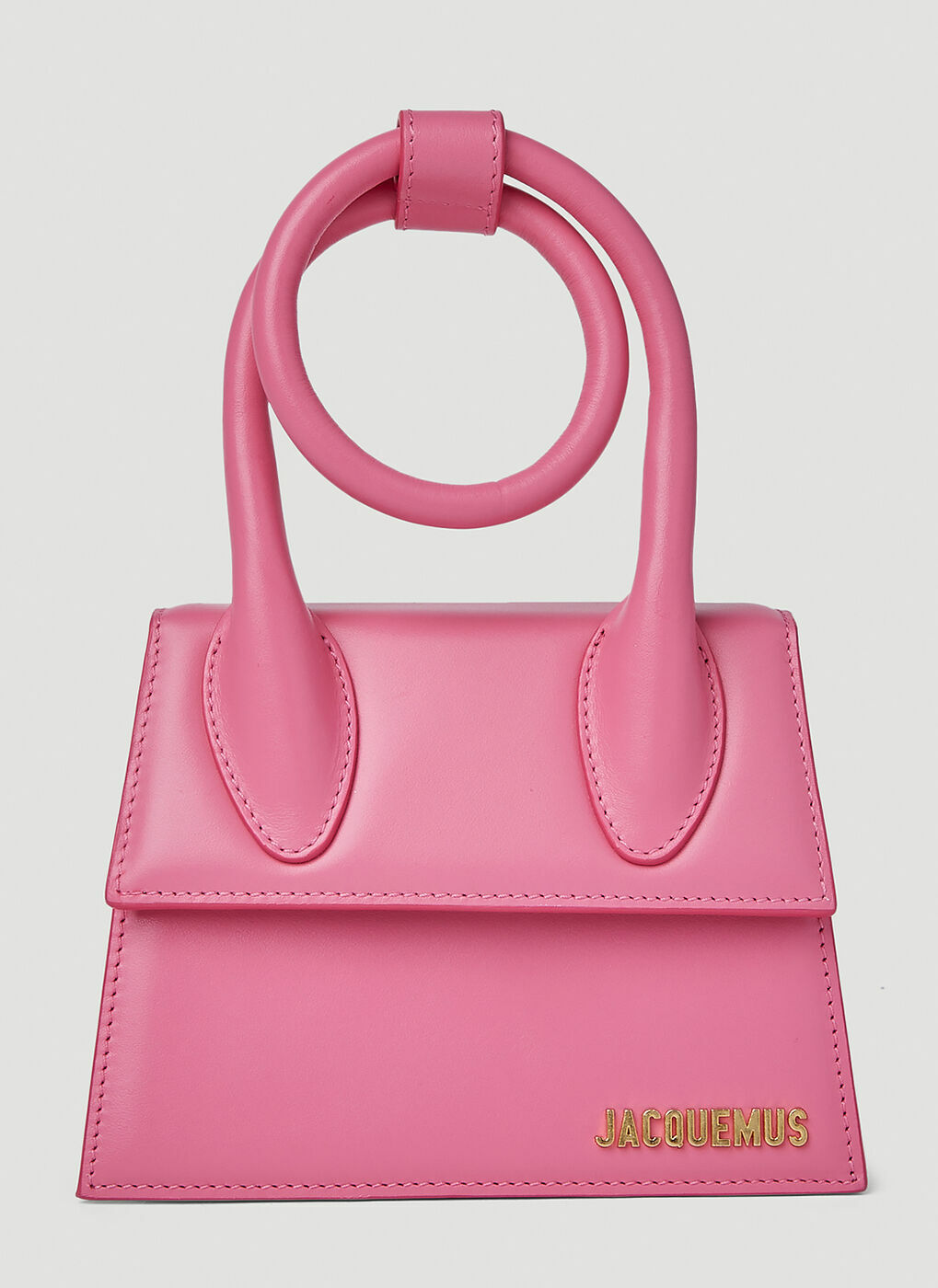 Jacquemus - Le Chiquito Noeud Handbag In Pink Jacquemus