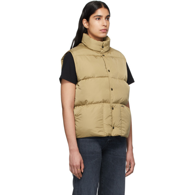 Noah NYC Khaki Cashball Puffer Vest Noah NYC