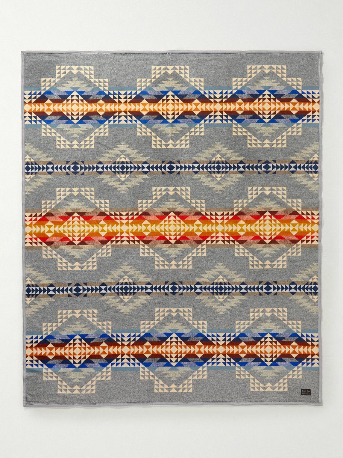 Pendleton Smith Rock Virgin Wool and CottonBlend Jacquard Throw