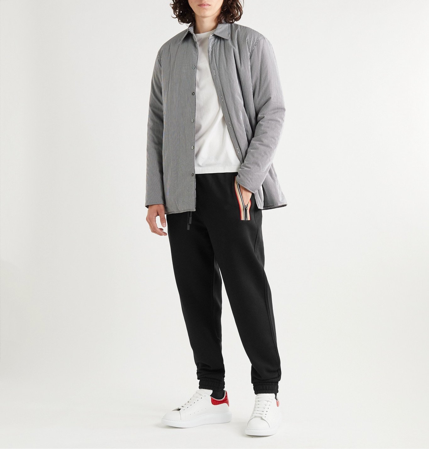 burberry red pants