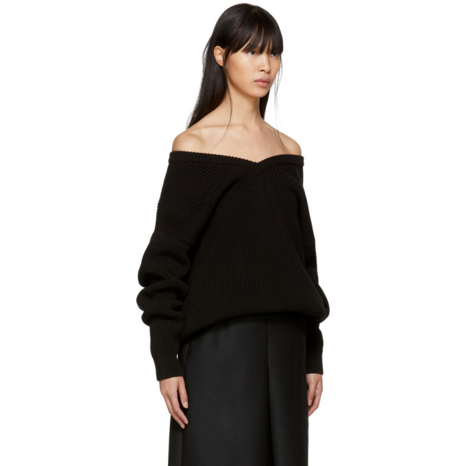 vince off shoulder slit pullover