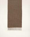 Brooks Brothers Men's Lambswool Fringed Scarf | Brown