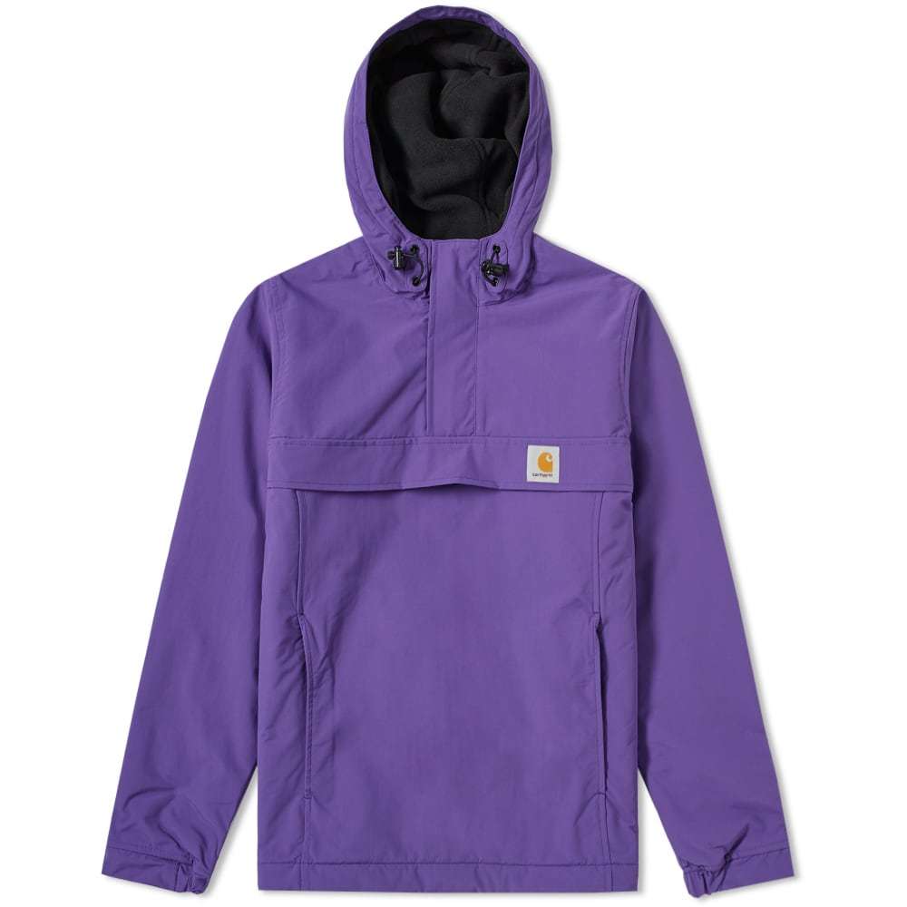 Carhartt Nimbus Fleece Lined Pullover Jacket Purple Carhartt WIP
