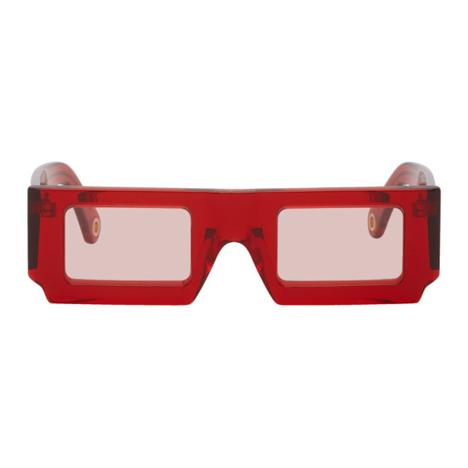 jacquemus red sunglasses