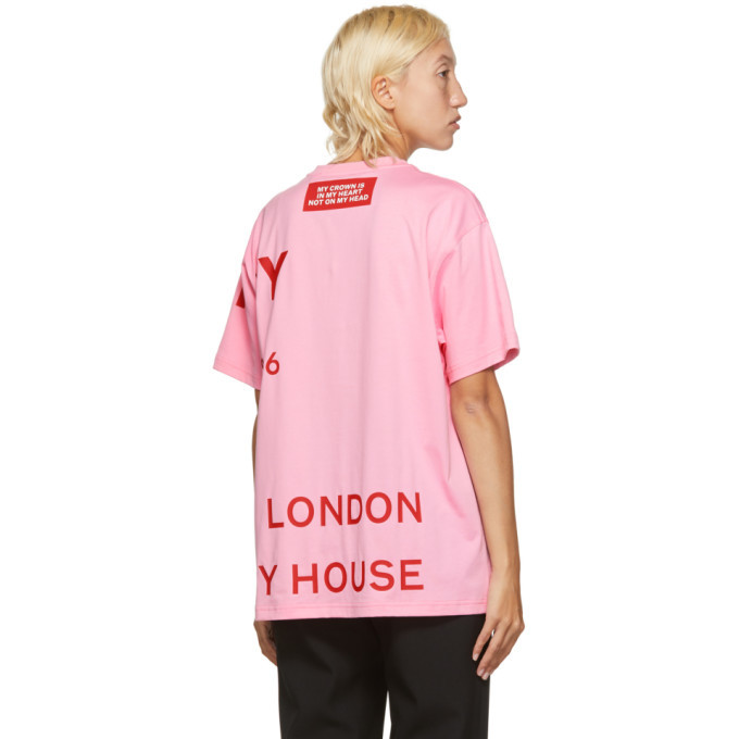 Burberry Pink Carrick T-Shirt Burberry