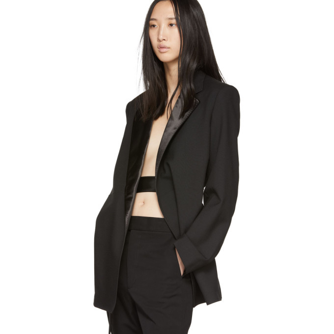 helmut lang tuxedo blazer