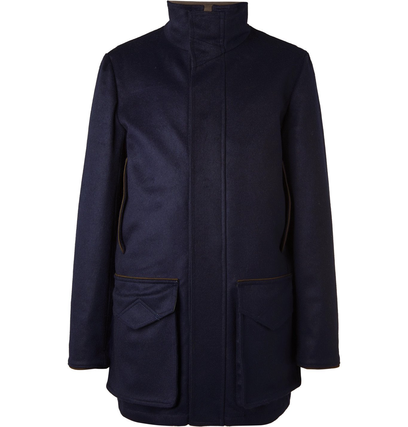Purdey Loden Wool and AlpacaBlend Field Jacket Blue Purdey