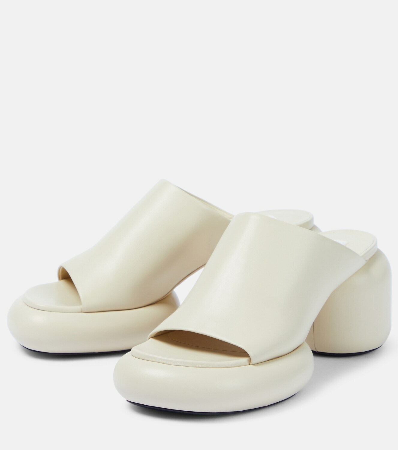 Jil Sander - Leather mules Jil Sander