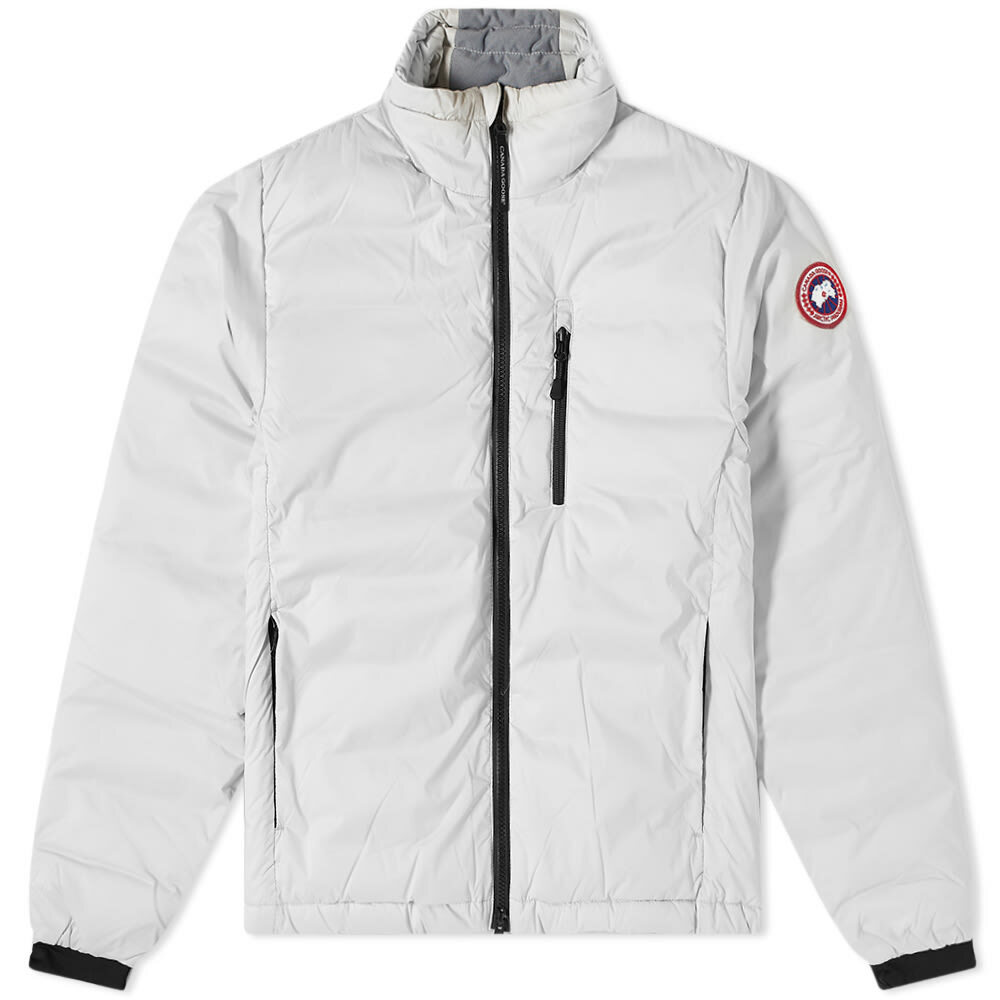 Canada Goose Men's Lodge Jacket in Frost Grey Canada Goose