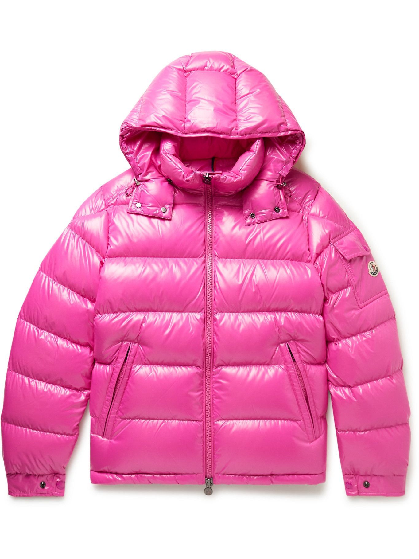 Moncler - Maya Quilted Shell Down Jacket - Pink Moncler