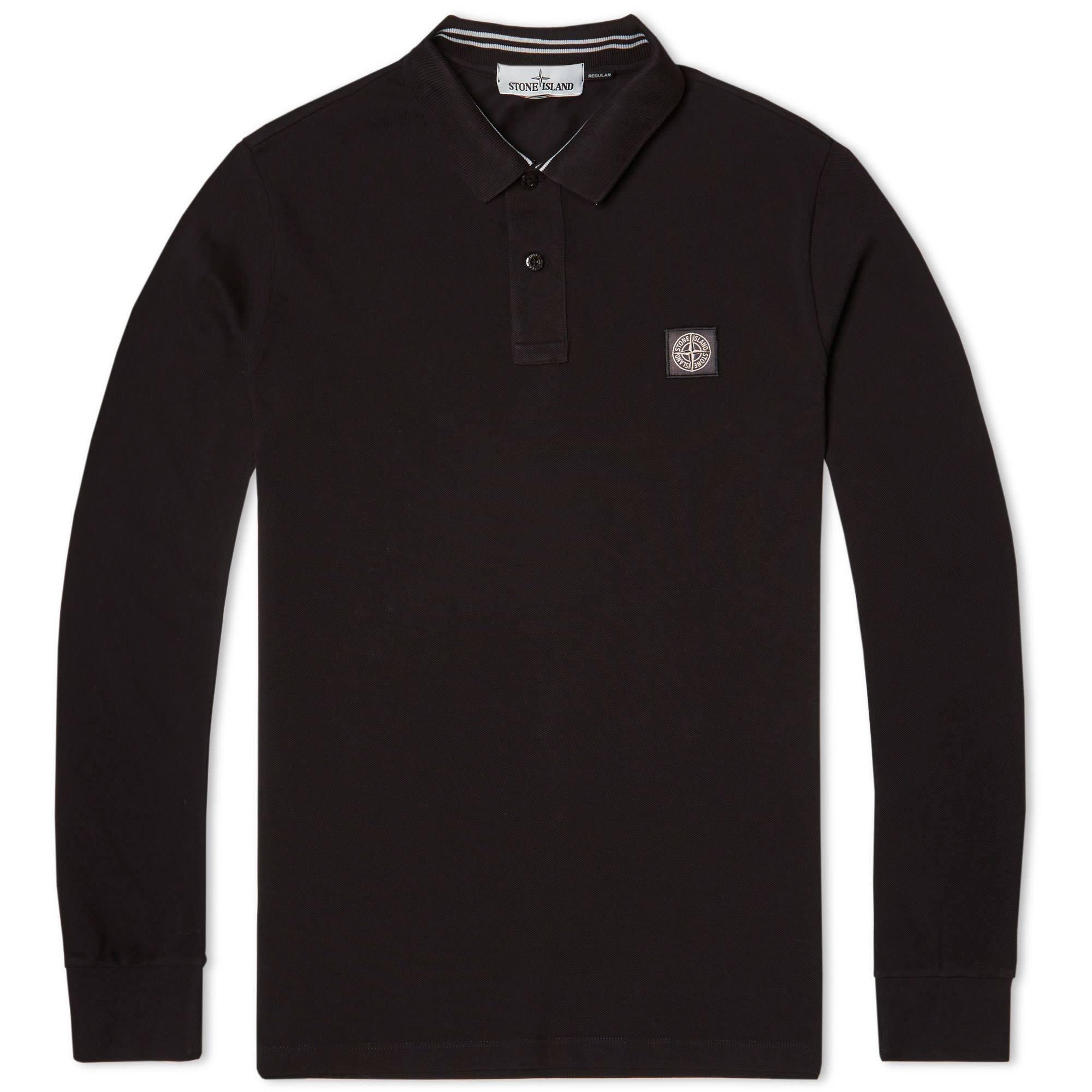 Stone Island Long Sleeve Regular Fit Polo Stone Island