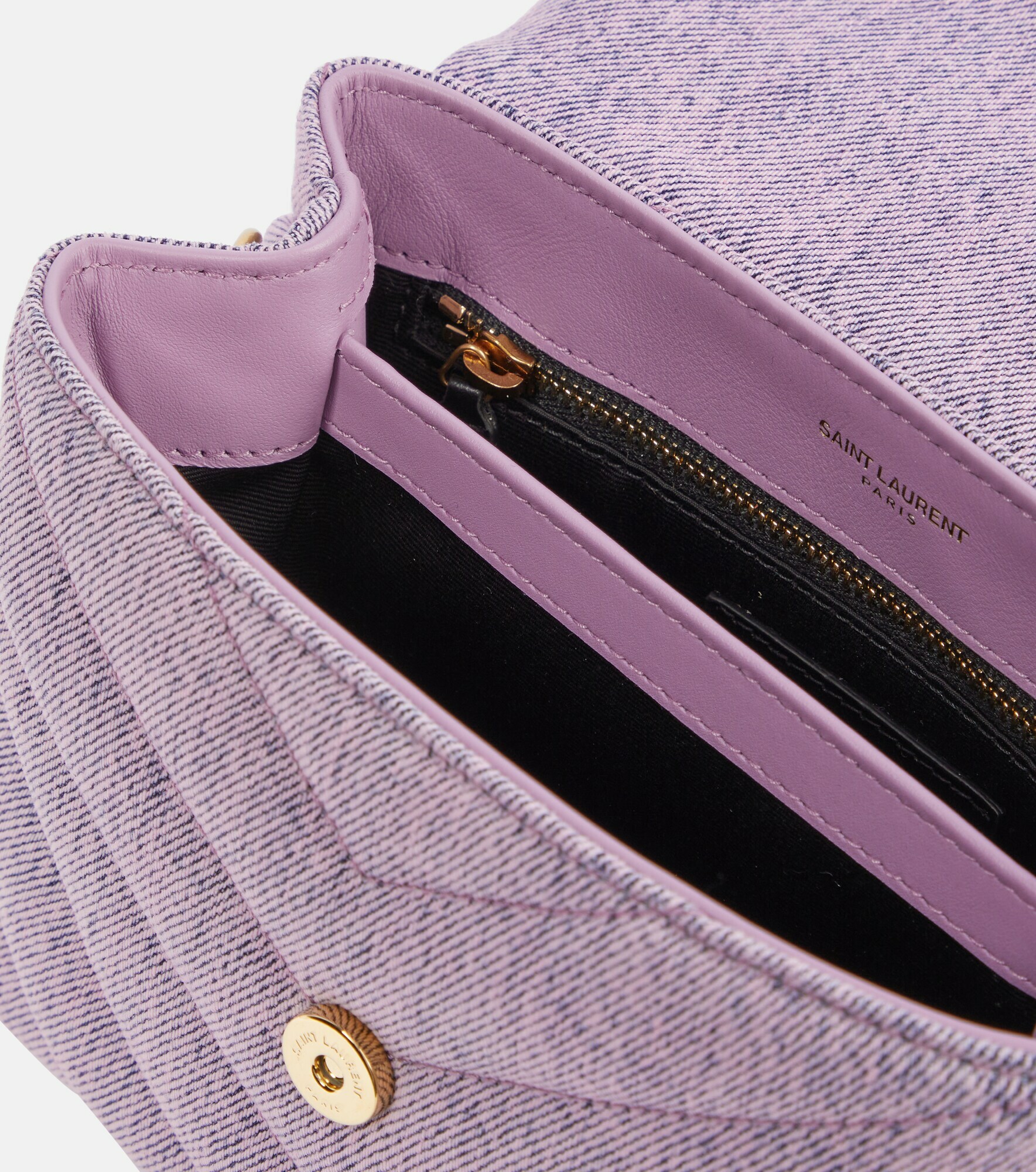 Saint Laurent Loulou Toy denim shoulder bag Saint Laurent