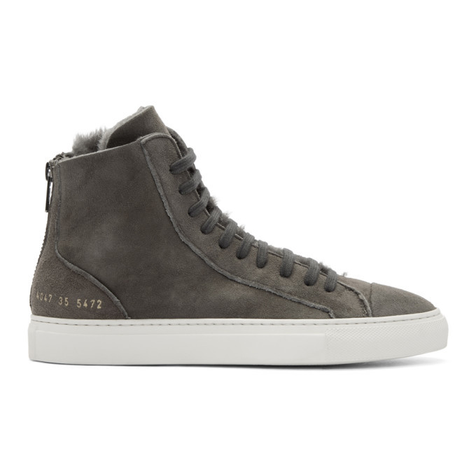 common project high top sneakers