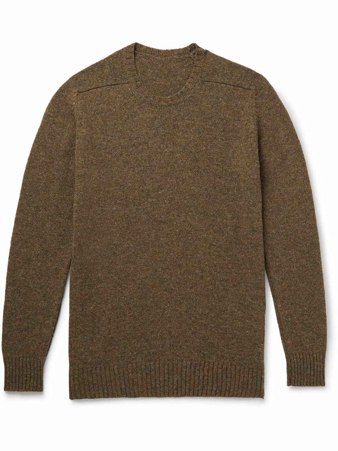 Anderson & Sheppard - Shetland Wool Sweater - Brown Anderson & Sheppard