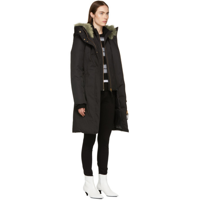 Mackage Black Harlowe Down Coat Mackage