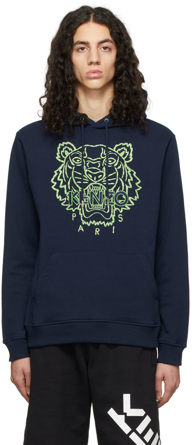 kenzo hoodie navy