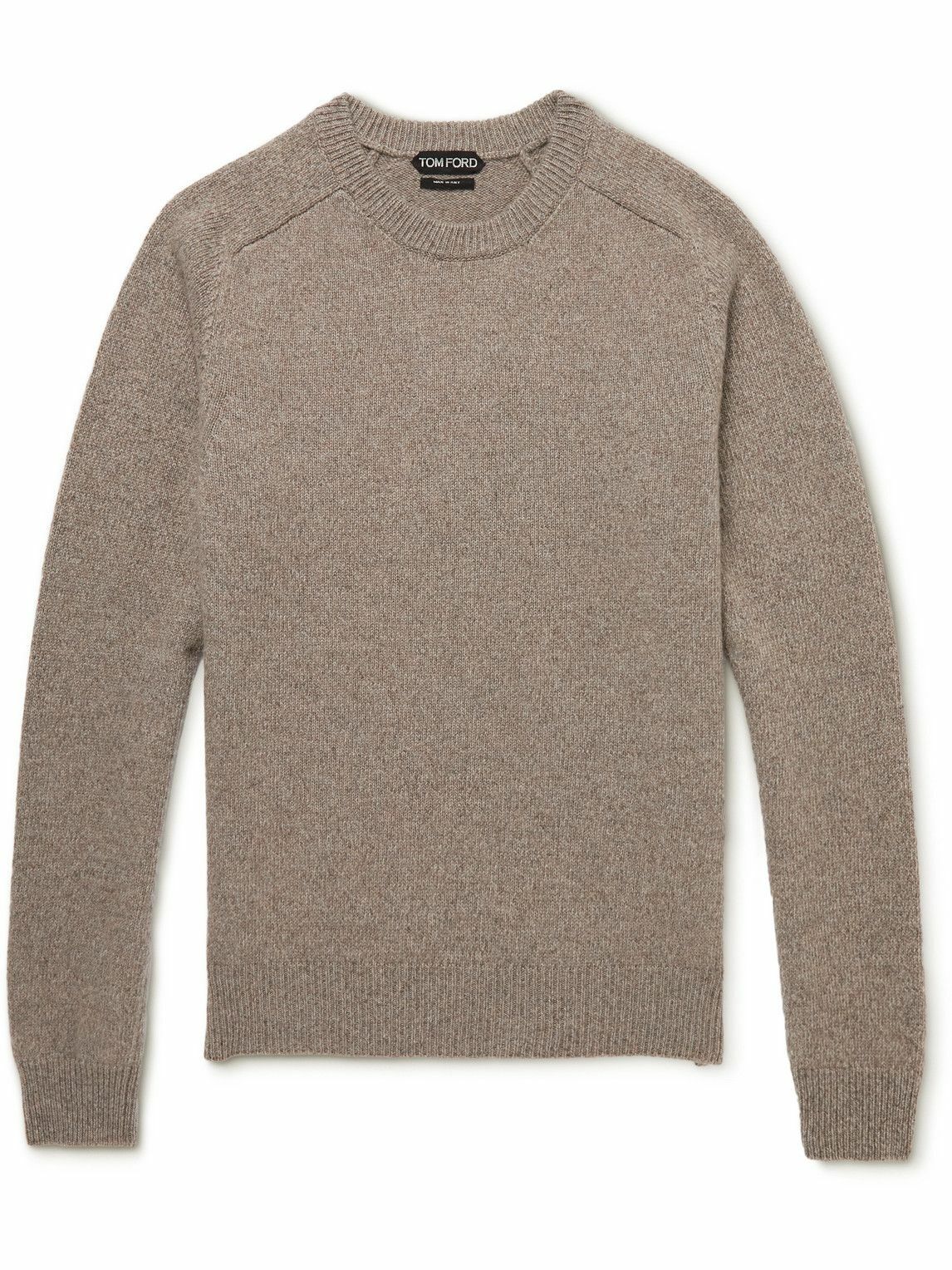 TOM FORD - Cashmere Sweater - Brown TOM FORD