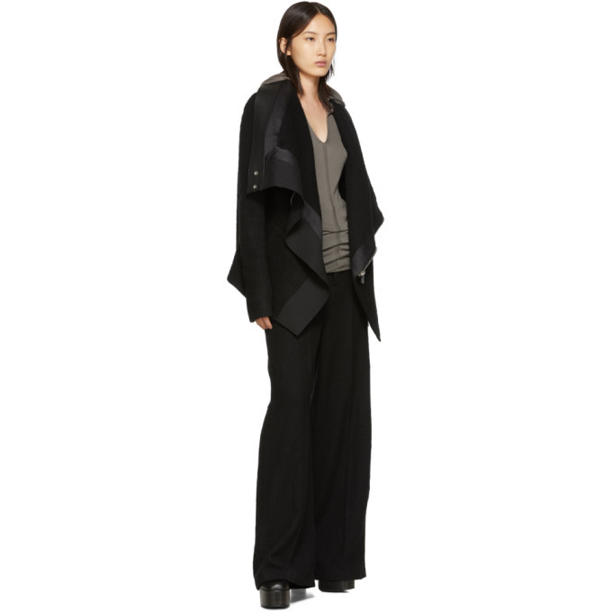 Rick Owens Black Exploder Coat Rick Owens