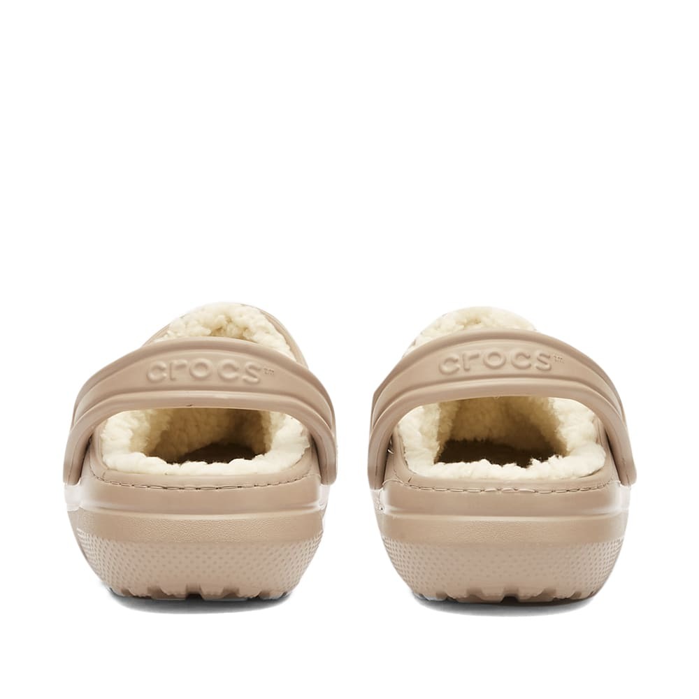 Crocs Classic Lined Clog in Mushroom/Bone Crocs