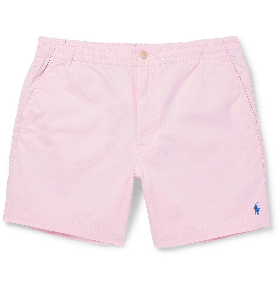 polo ralph lauren pink shorts